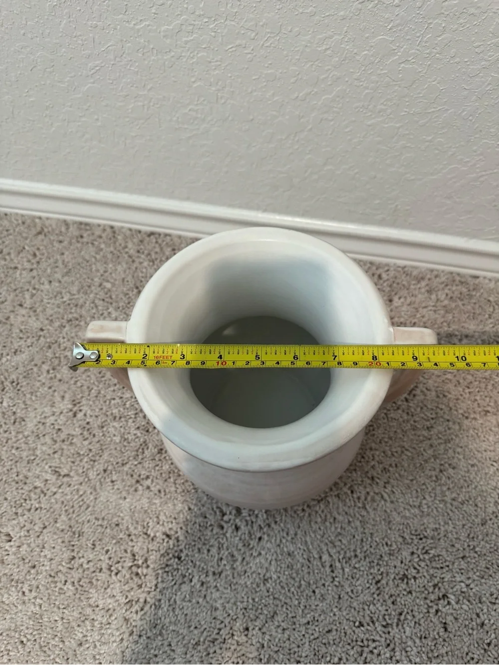 Two-Handled Ceramic Vase